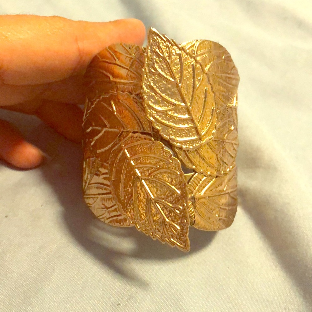 Gold Leaf Bracelet